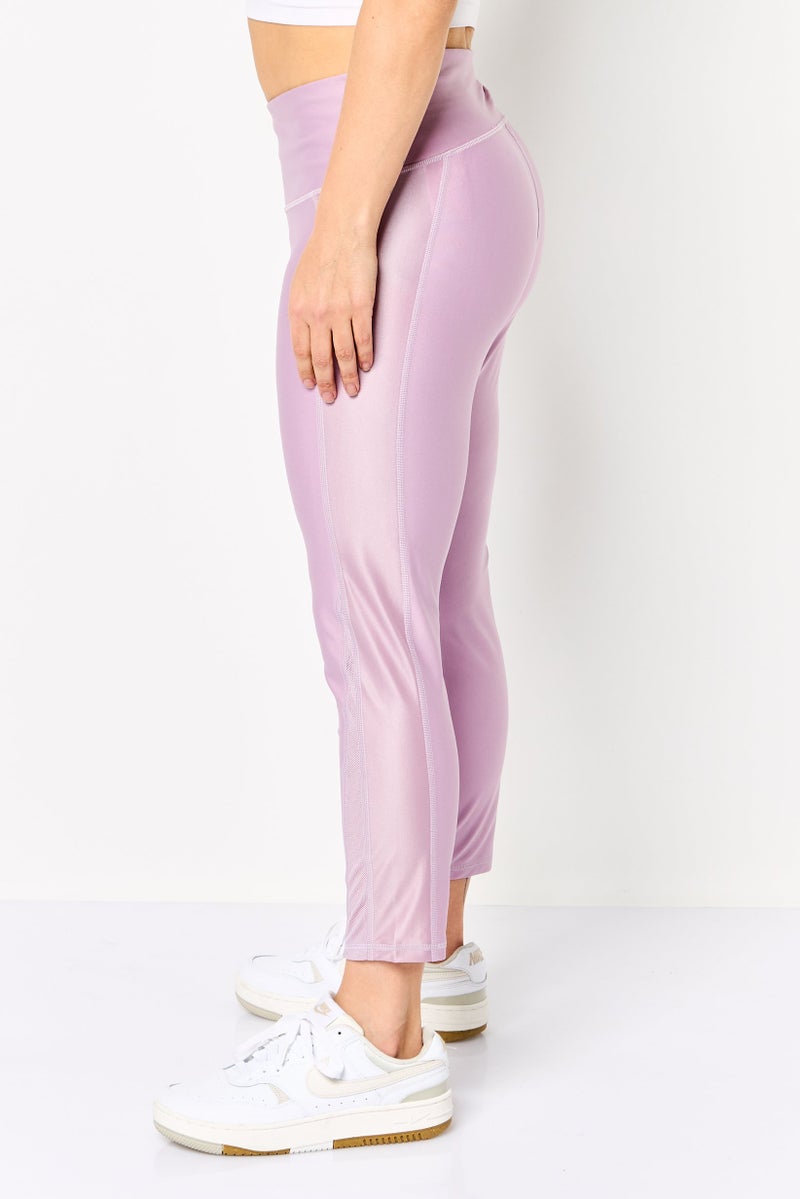 UNDER ARMOUR Women Sportswear Fit Training Leggings, Old Pink - Image 3