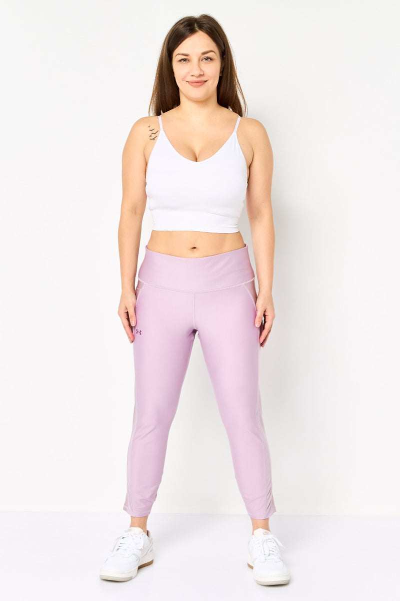 UNDER ARMOUR Women Sportswear Fit Training Leggings, Old Pink - Image 4