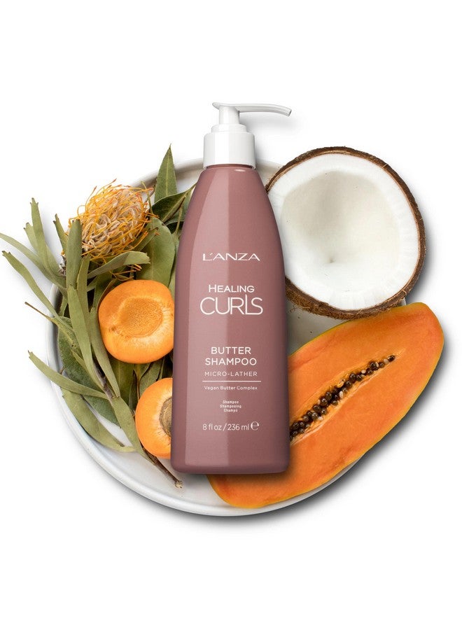 L'anza Healing Curls Butter Shampoo Curly Hair Shampoo For A Creamy Colorsafe Cleanse And Refreshed Curls Paraben And Sulphate Free Shampoo (33.8 Fl Oz) - Image 5