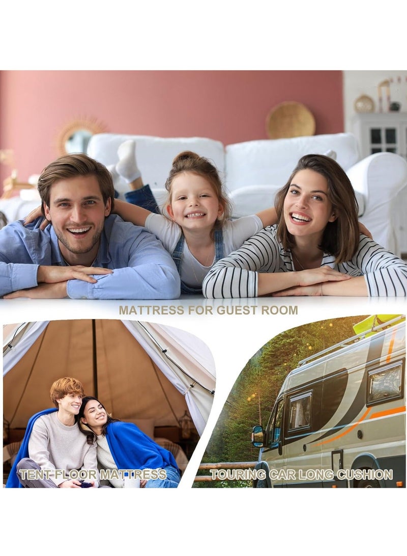 والالا مرتبة فوتون يابانية سميكة، مرتبة أرضية، سجادة سرير قابلة للطي سميكة للغاية، مرتبة إسفنجية، سرير قابل للطي، وسادة نوم، سرير استرخاء للسفر - Image 5