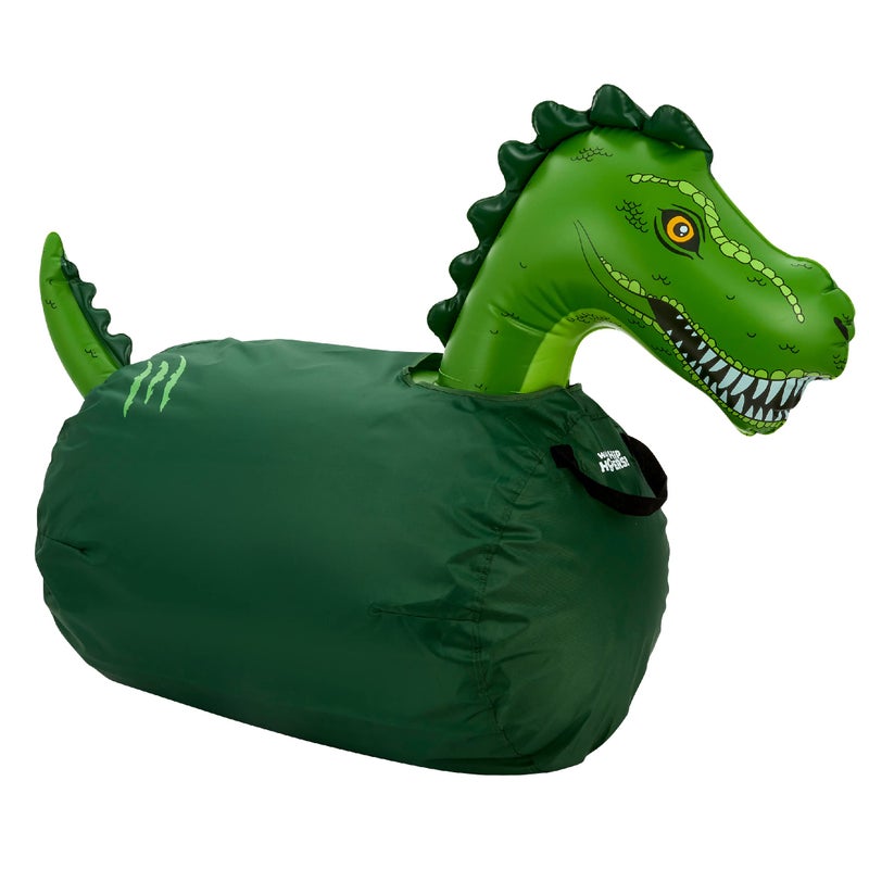 Waddle Large Inflatable Bouncy Hopper - Ride On, Indoor, Outdoor Toys, Bouncy Horse for Girls and Boys, Durable, Easy Grip Handles, Dinosaur Toys, Kids, Up to 250lbs, Ages 5 and Up (Trex) - Image 1