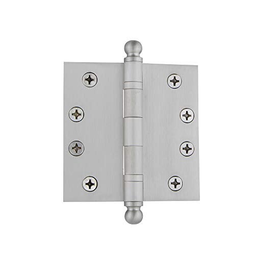 Nostalgic Warehouse Ball-Tip Residential Door Hinge with Square Corners - Image 3