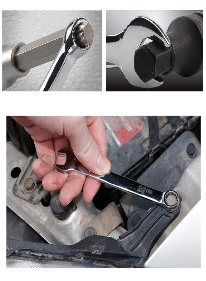 Miular Metric Combination Wrench Set, 5.5mm Commercial Grade Drop Forged Spanners, 4 Pack - Image 5