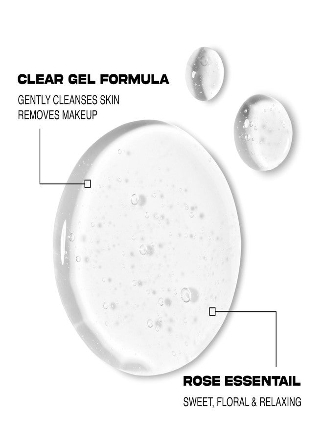 إيبن نيويورك مزيل مكياج 2 في 1 من أول أباوت كلين | منظف لطيف للوجه، تونر، ومزيل مكياج العيون | خلاصة الورد لجميع أنواع البشرة | بشرة خالية من العيوب تدوم 24 ساعة | تركيبة جل - Image 2