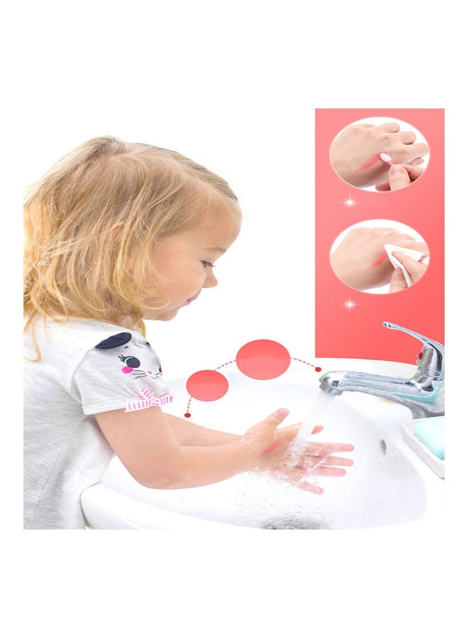 VILILY Beautiful Dream 55-Piece Makeup Toy Set for Kids Pretend Play Everyday Use Gift - Image 3