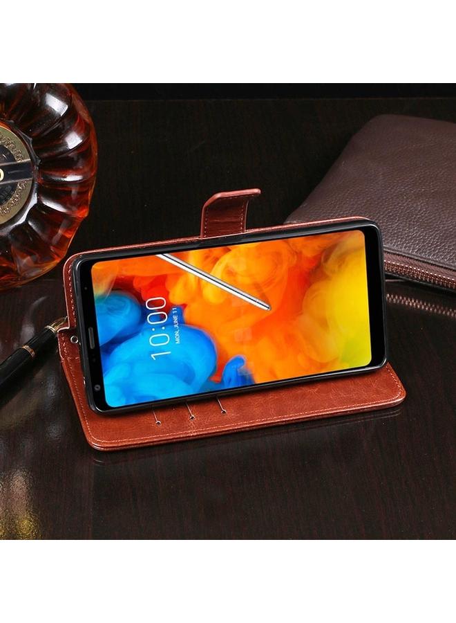 IDEWEI Case For Nokia G11 Plus Crazy Horse Texture Leather Phone Case - Image 4