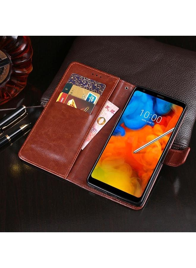 IDEWEI Case For Nokia G11 Plus Crazy Horse Texture Leather Phone Case - Image 5
