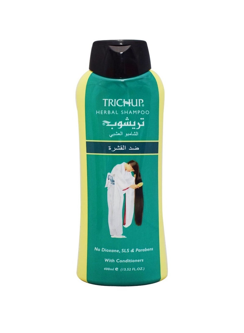 تريشوب شامبو تريشوب بالأعشاب ضد القشرة – تركيبة طبيعية لتنظيف فروة الرأس والتخلص من القشرة – 400 مل