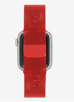 ELTRAZONE Apple Milanese Watchband for 42mm, 44mm, 45mm, 49mm – Premium Stainless Steel Mesh Strap, Adjustable Magnetic Closure, Elegant & Durable Design for Apple Watch  - Image 4