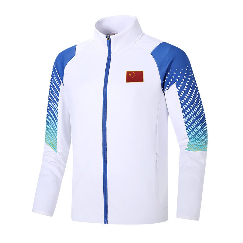 Chinese Team School Uniform For Middle School Students Couple'S Sports Single Clothes Men'S And Women'S Class Clothes Work Clothes Training Sportswear - Image 3