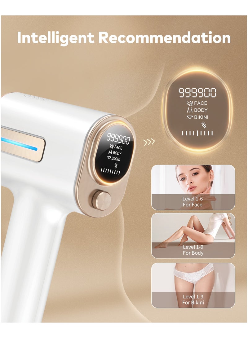 JOOYEE IPL Hair Removal Laser 15J Painless Hair Remover 999900 Flashes 0.8s fast pulse light Whole body treament - Image 4