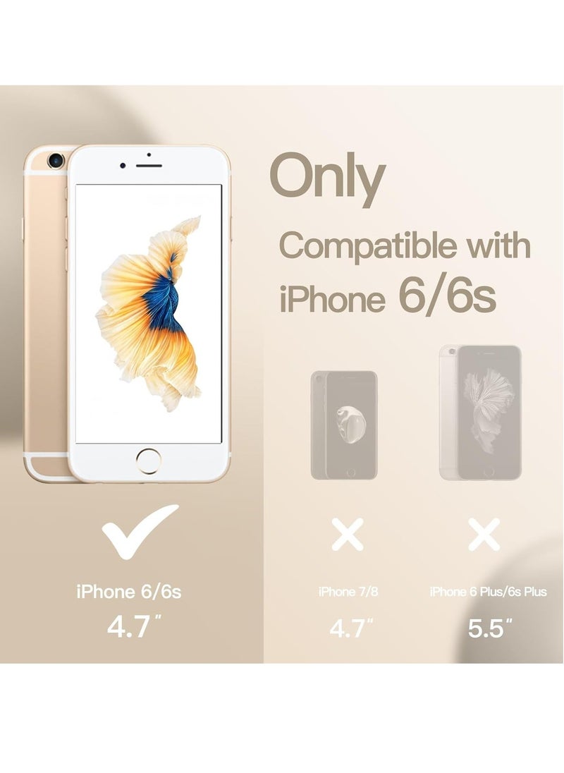 Raxoom Silicone Case for iPhone 6s/6 4.7 Inch – Silky-Soft Touch Full-Body Protective Cover with Shockproof Features and Microfiber Lining (Gold) - Image 2