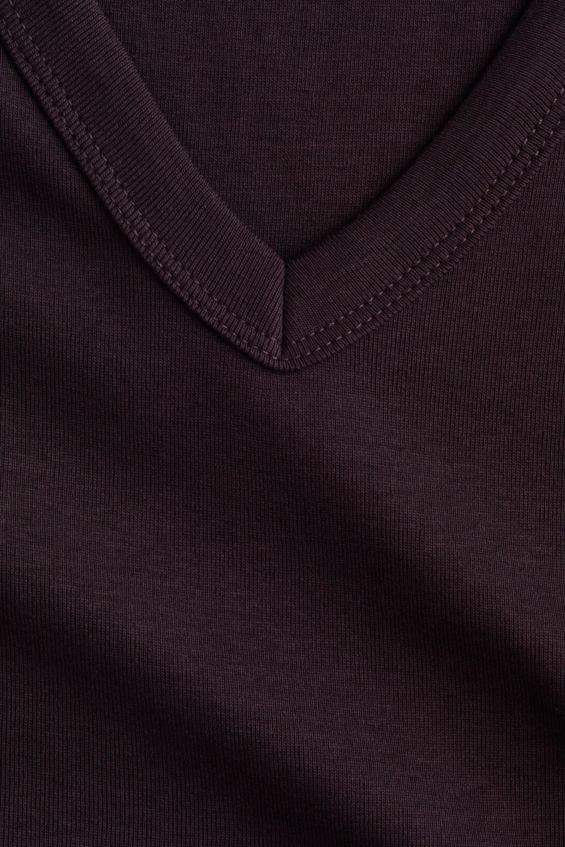H&M Ribbed V-neck vest top