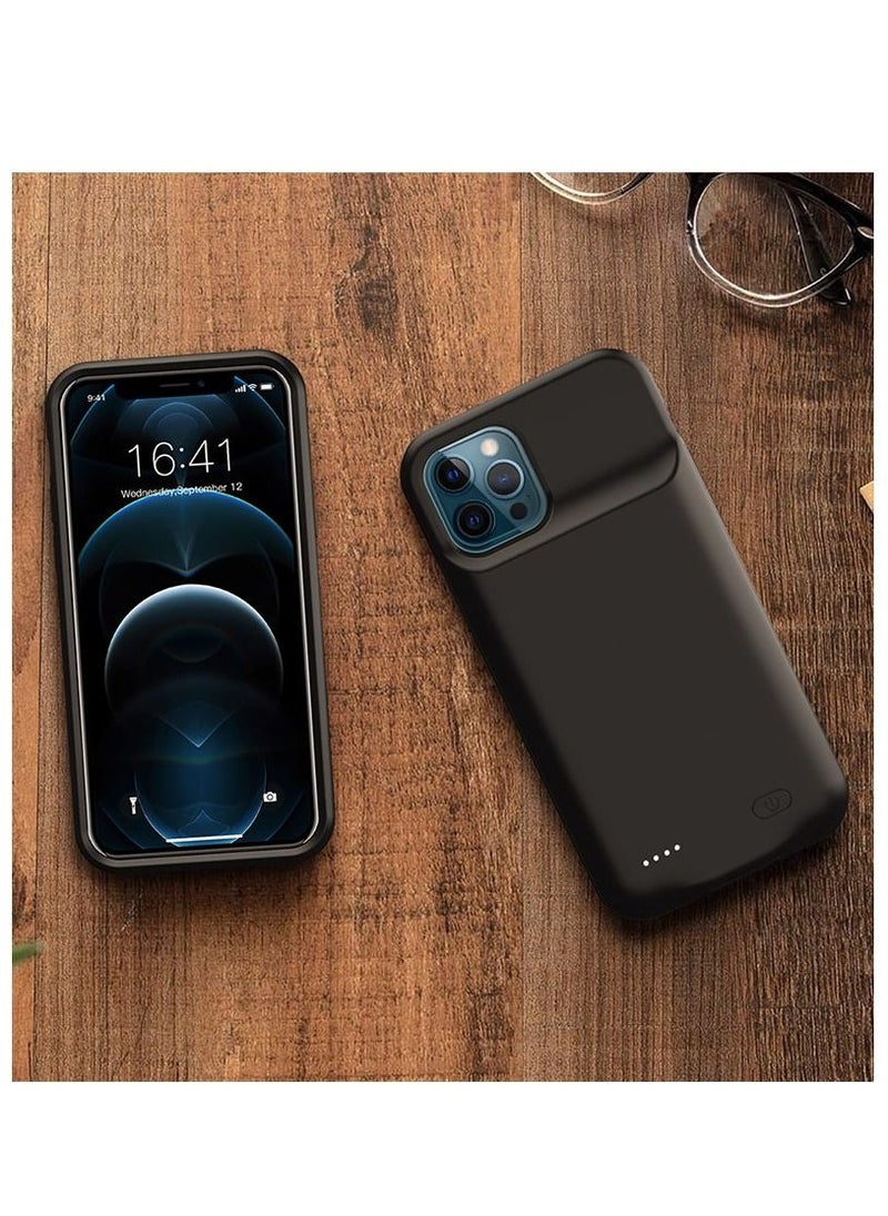 7000mAh Battery Case Cover Rechargeable Extended Power Bank Wireless for iPhone 12 Pro Max