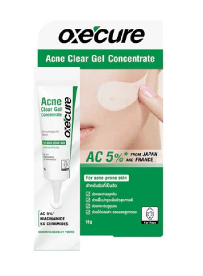 oxe cure Acne Clear Gel Concentrate 15g – Fast-Acting Spot Treatment for Pimples & Breakouts - Image 1
