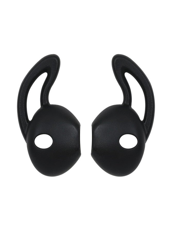 ALXCD Ear Gel for iPhone Earpods, Ear Buds Tips, 4 Pair Anti-Slip Soft Silicone Replacement Earbud Tips for Earphone of iPhone7 SE 6s iPhone 6s Plus 5s [Sport](Black/Clear/Blue/Orange) - Image 2