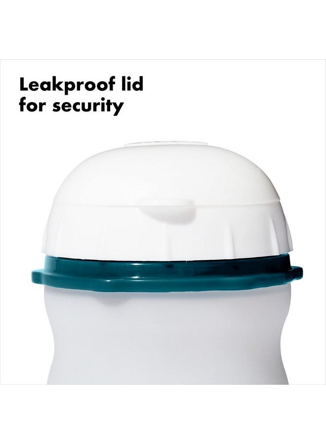 أوكسو زجاجة ضغط سيليكون مانعة للتسرب من أوكسو جود جريبس بريب آند جو - عبوة من قطعتين، لون أبيض - Image 4