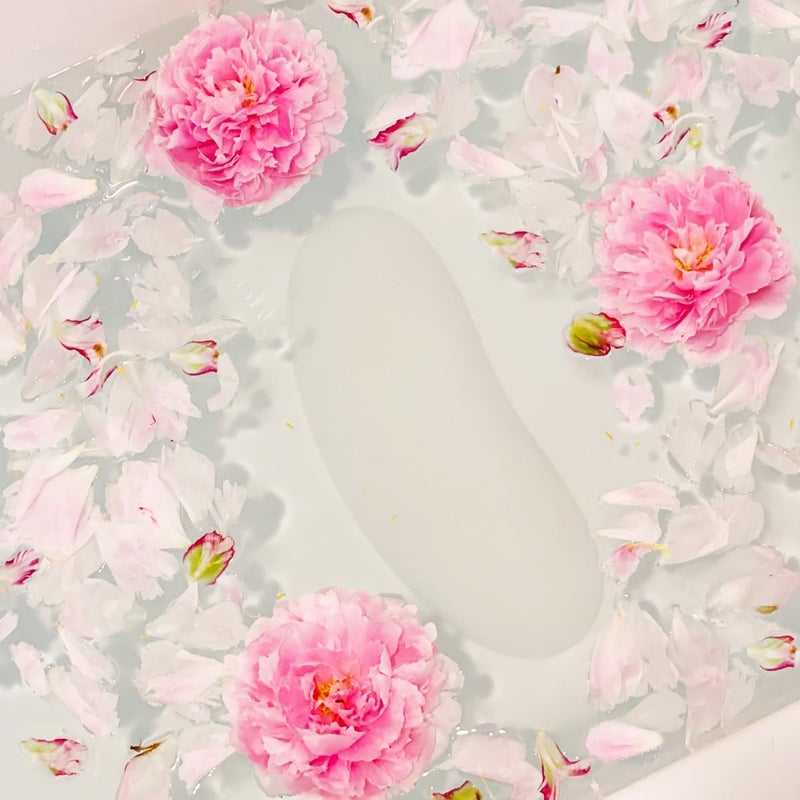 Bath Bean Luxury Body Stopper, Anti-Slip Spa Accessory, Holds Reclined Position in Bath, Bathe Comfortably Hands Free, and Keep Your Hair Dry. Recline, Relax, Stay Put - Image 2