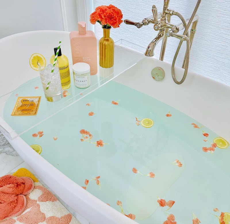 Bath Bean Luxury Body Stopper, Anti-Slip Spa Accessory, Holds Reclined Position in Bath, Bathe Comfortably Hands Free, and Keep Your Hair Dry. Recline, Relax, Stay Put - Image 5