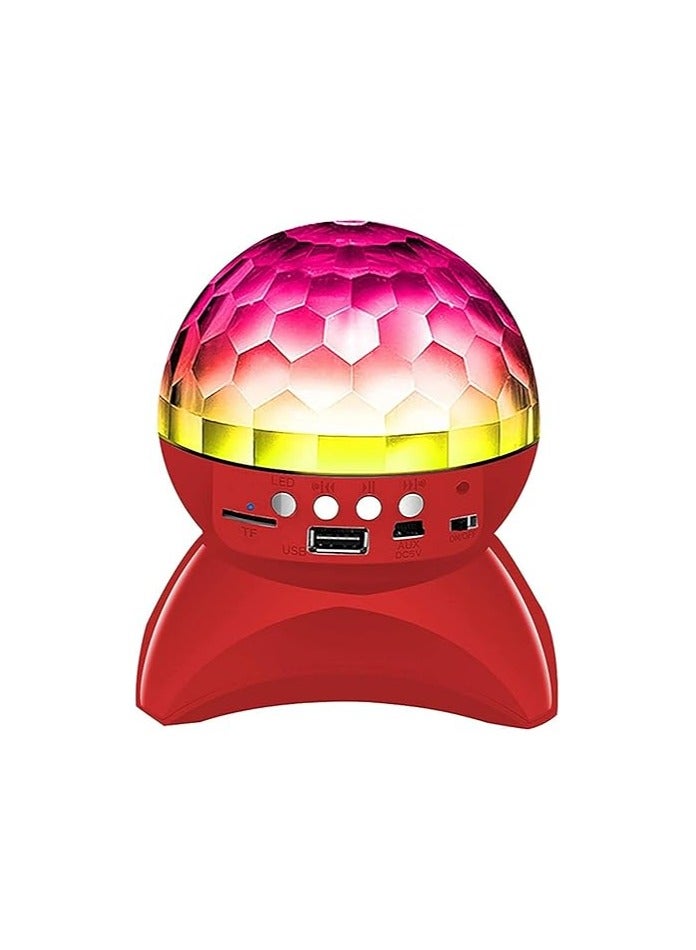 general Disco Ball Home Party Sync Light Show Speaker, DJ Stage Lighting Wireless Bluetooth Projector - Image 1
