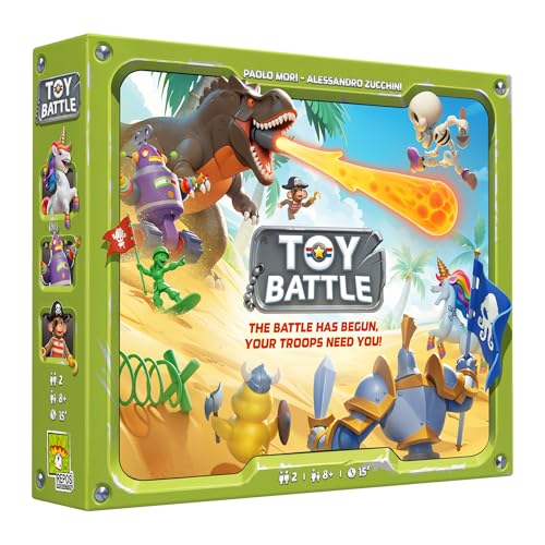 Asmodee Toy Battle Board Game  Tactical Tile Placement and Troop Strategy Game with 8 Unique Terrains Fun Family Game for Kids  Adults Ages 8 2 Players 15 Minute Playtime - Image 1