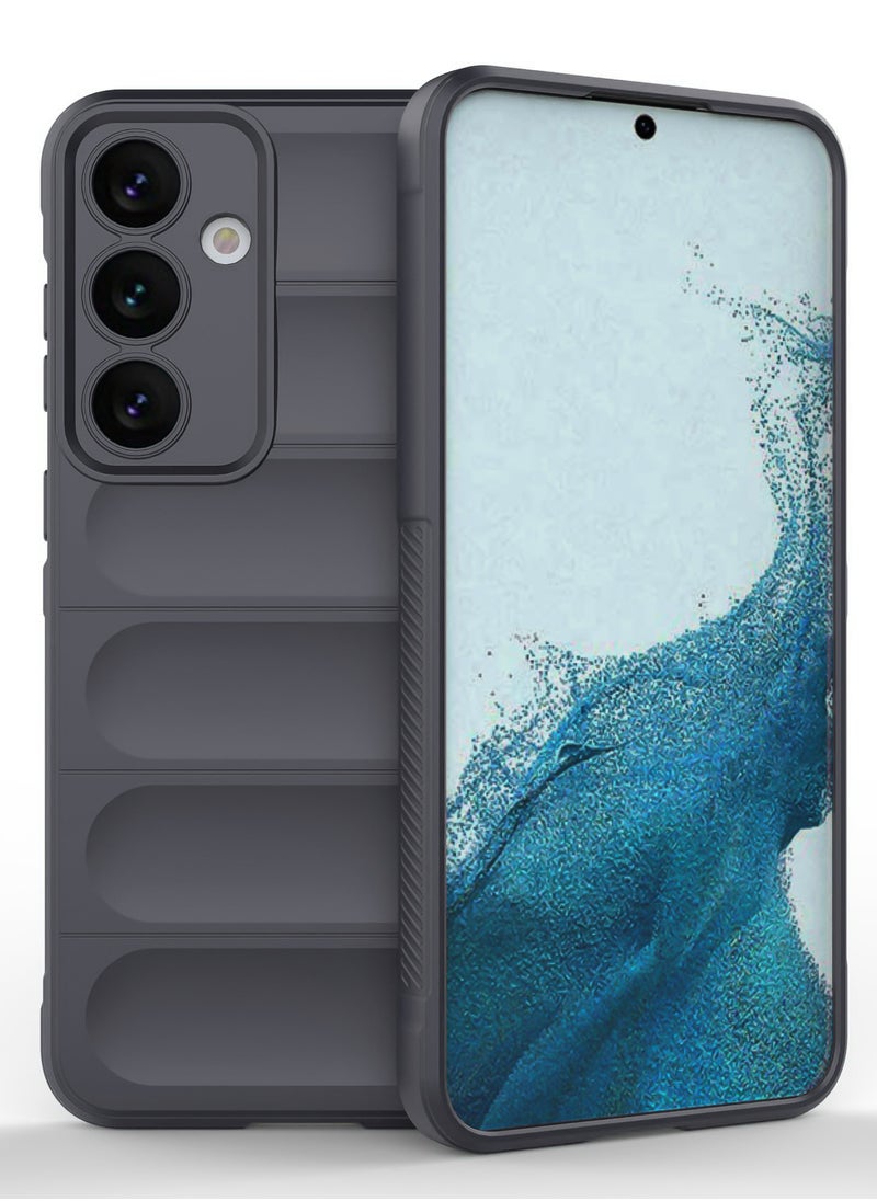 Generic Premium Protection Back Silicone Case Compatible with Samsung Galaxy A15 Magic Shield Shockproof Case with Camera Protection (Grey)  - Image 2