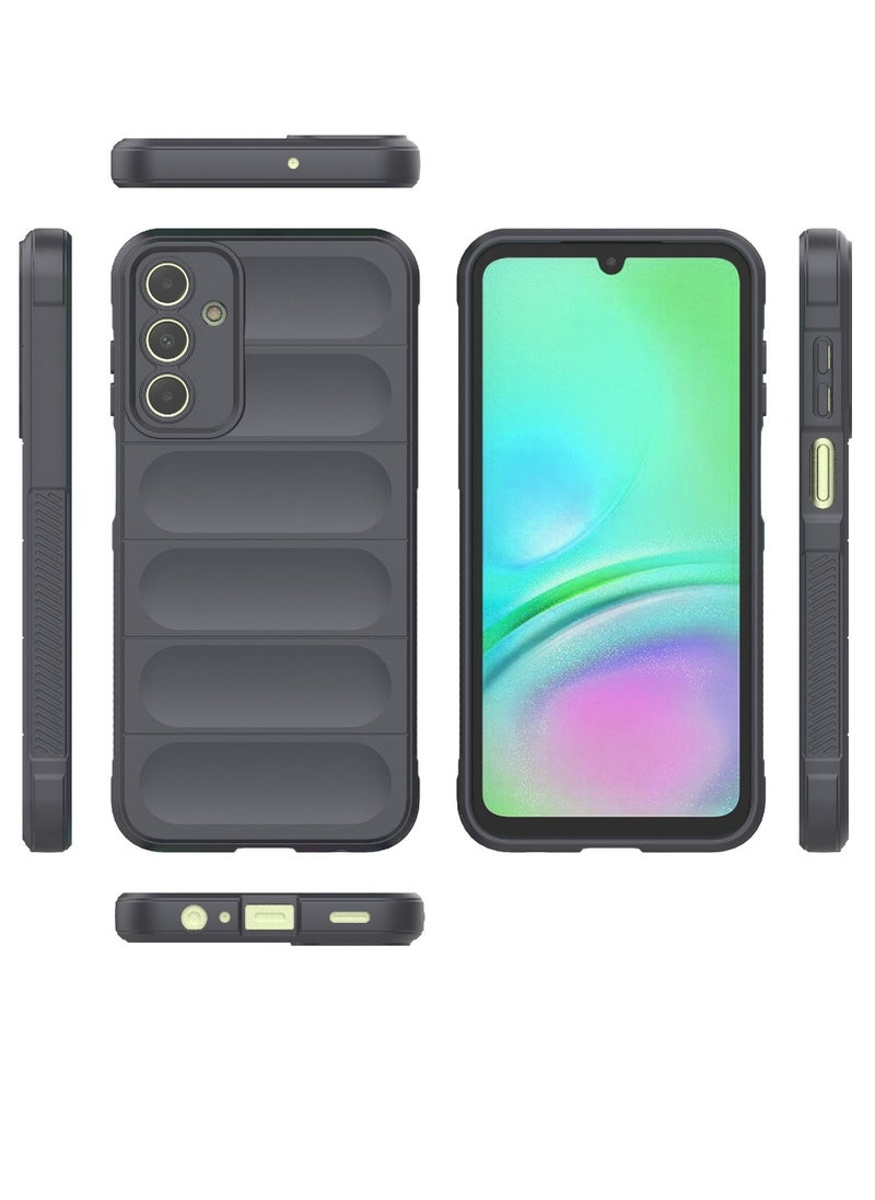 Generic Premium Protection Back Silicone Case Compatible with Samsung Galaxy A15 Magic Shield Shockproof Case with Camera Protection (Grey)  - Image 1
