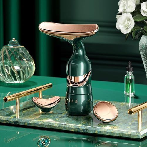 Winkelen 3 In 1 Anti Wrinkles Face & Neck Massager, Vibration Facial Massager For Glowing Skin Care, Face Sculpting Tool Multifunctional Beauty Device - Image 2