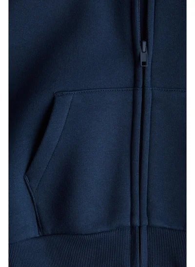 H&M Oversized zip-through hoodie