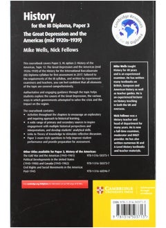 History for the IB Diploma Paper 3 the Great Depression and the Americas (Mid 1920s-1939) with Digital Access (2 Years)  - Image 2