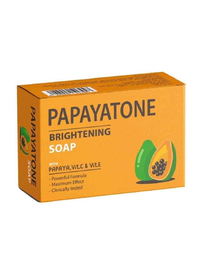 MELANO Papayatone Brightening Soap - Image 1