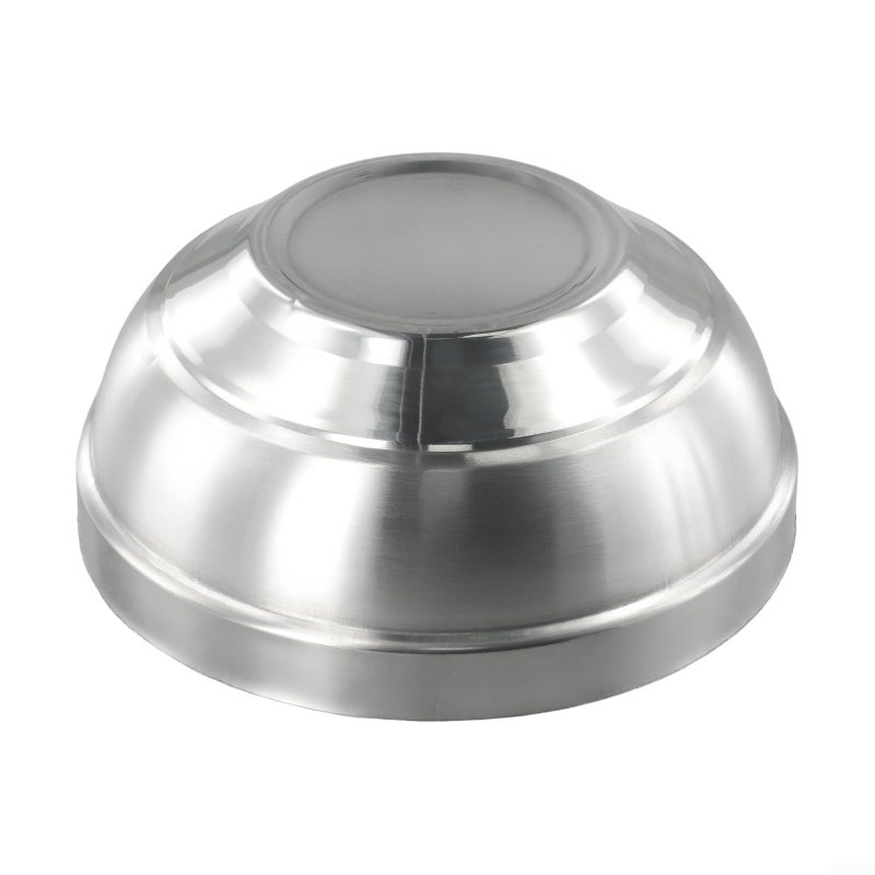 Double Wall Insulated Stainless Steel Mixing Bowls Set 16cm Deep Dish for Salad Noodle - Image 5