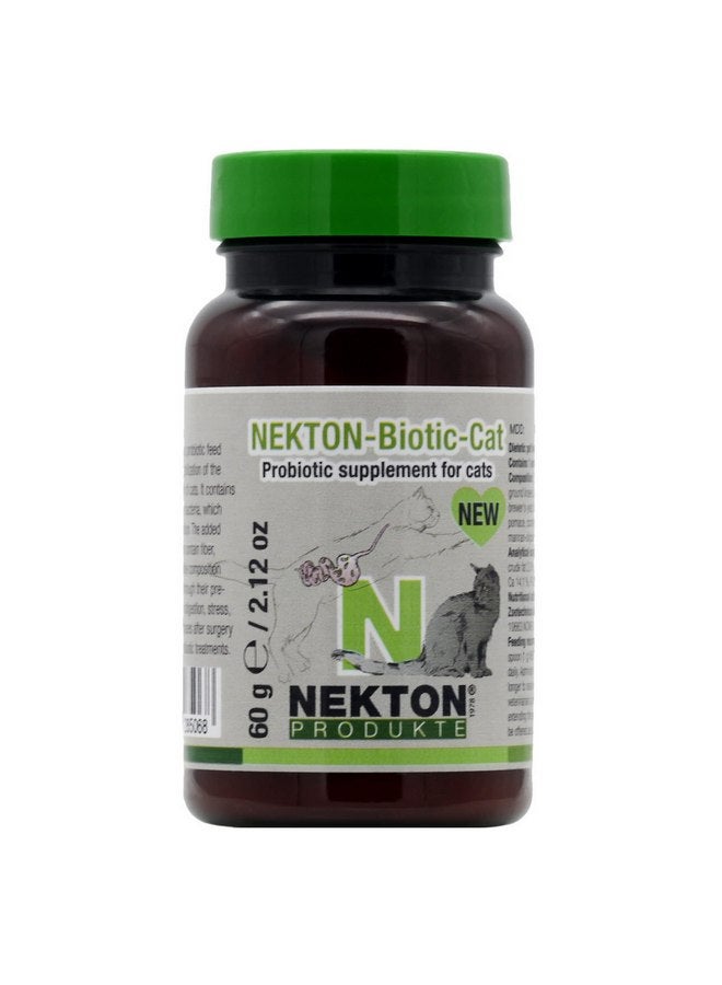 Nekton-Biotic-Cat Probiotic Supplement for Cats 60g / 2.1oz - Image 1