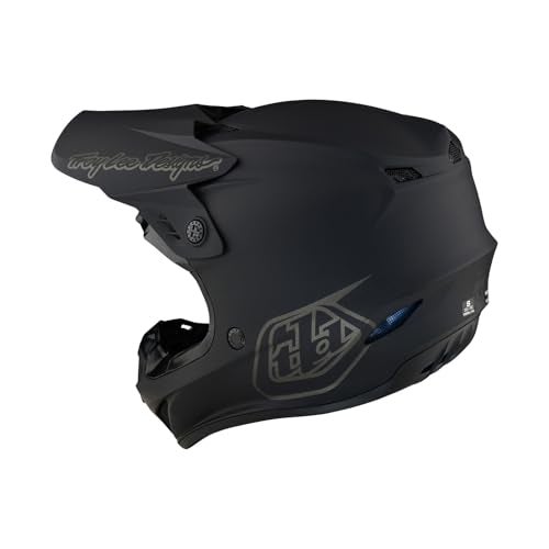 Troy Lee Designs - GP Helmet; Mono Black LG - Image 3