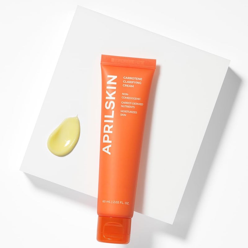 APRILSKIN Carrotene Clarifying Cream | Oily, sensitive, blemish-pron skin| Removes blemishes, balancing & skin protecting with M-Peptide | 2.02 oz | No sulfates and artificial fragrance - Image 3