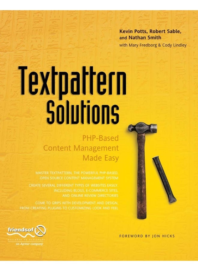 Textpattern Solutions: PHP-Based Content Management Made Easy 