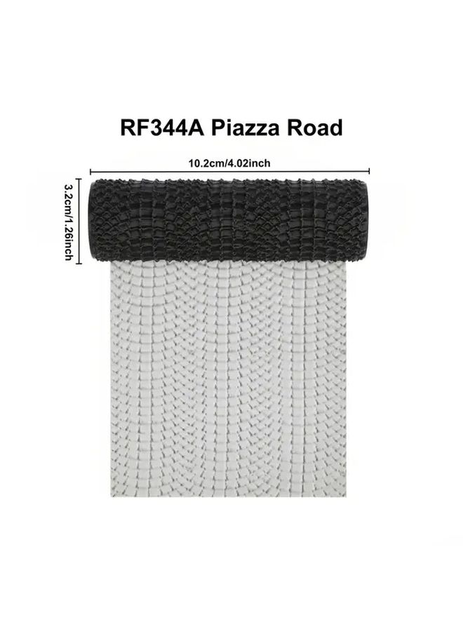 RF344E أسطوانة نسيج طريق حجري ثلاثي الأبعاد للطين والرغوة مع قطع قابلة للتبديل - Image 4