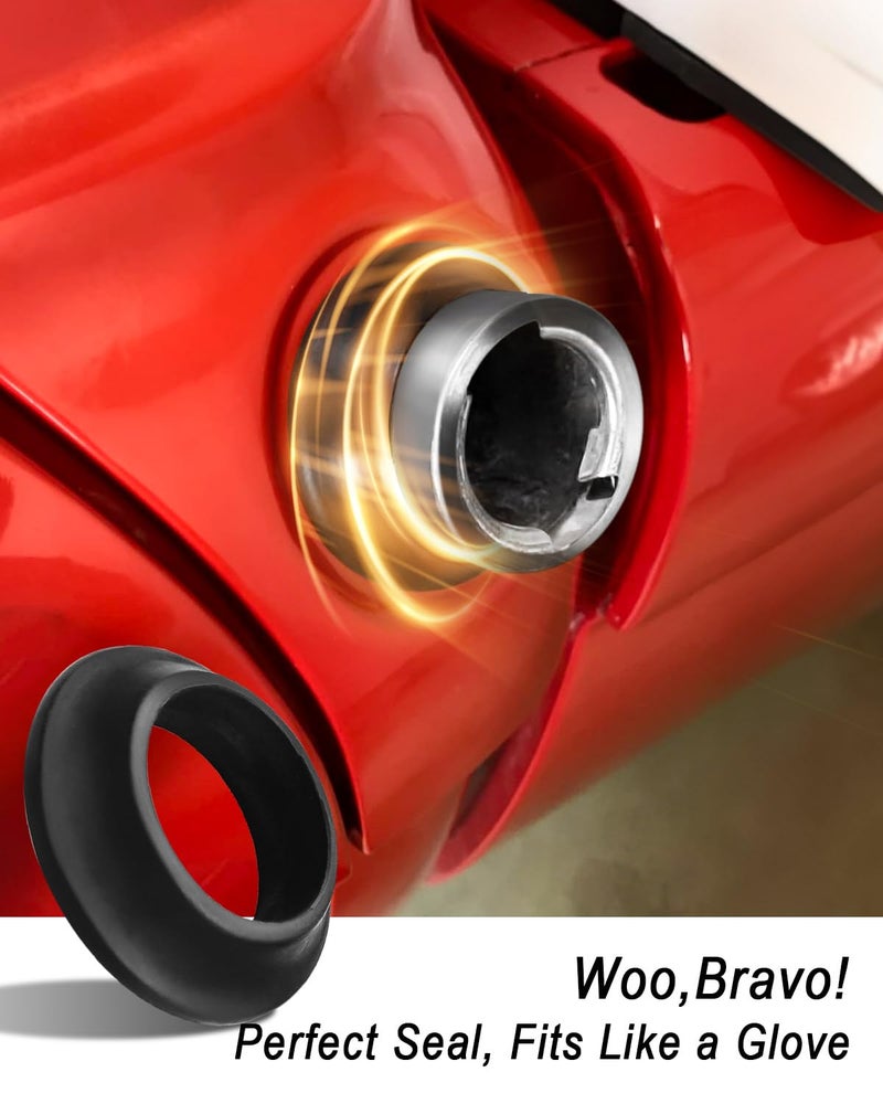 AUGREX Gas Tank Fuel Neck Grommet Fit for Ford F-100 F-250 F-350 1957-1969 Pickup Truck, Replace C7TZ-9080-A Fuel Gas Tank Filler Neck Tube Grommet Seal Rubber - Image 2