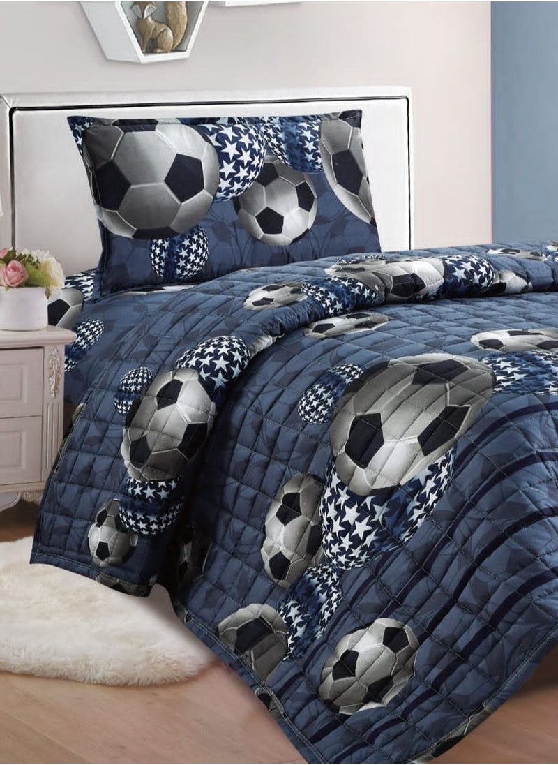 Moon 3-Piece Compressed Comforter Set Microfiber  - Image 2