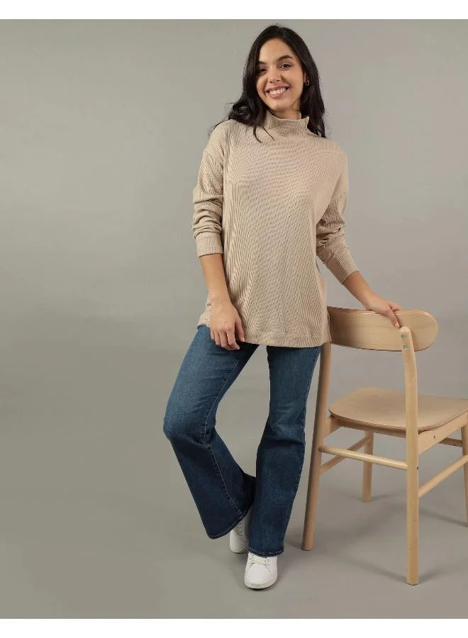 امريكان ايجل Mock Neck T-Shirt