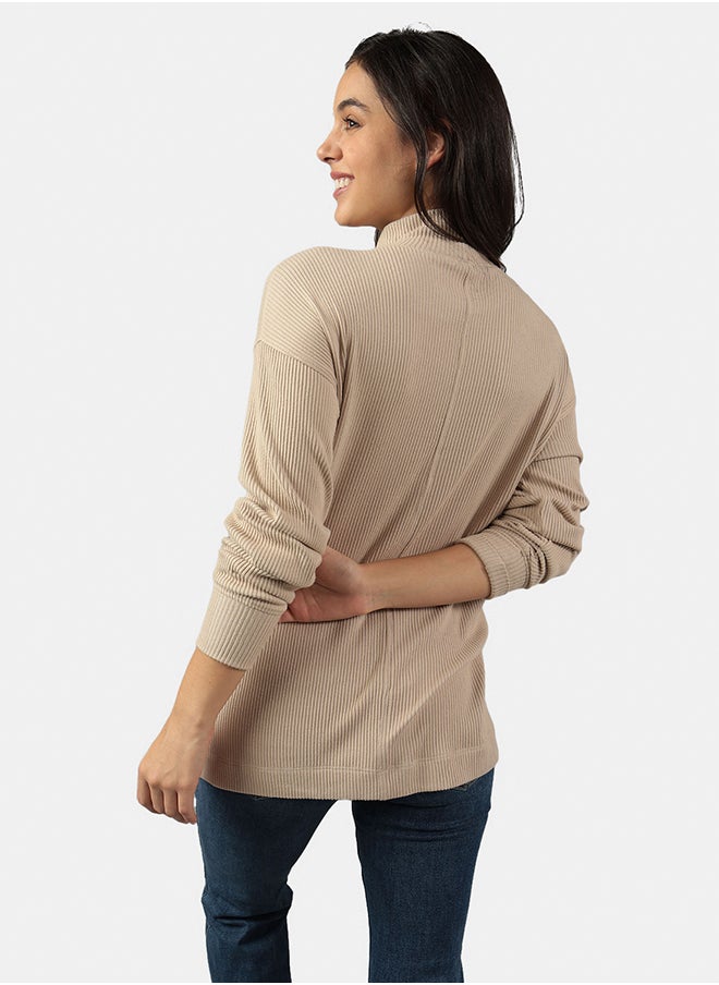 American Eagle - Mock Neck T-Shirt - Image 1