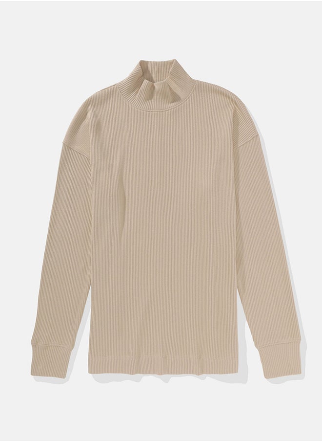 American Eagle - Mock Neck T-Shirt - Image 1