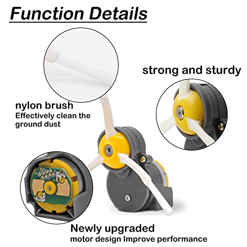 Coodss Side Brush Replacement Motor Module for iRobot Roomba 500 600 700 800 560 570 650 78 900 860 870 880 890 960 980 Vacuum - Image 2