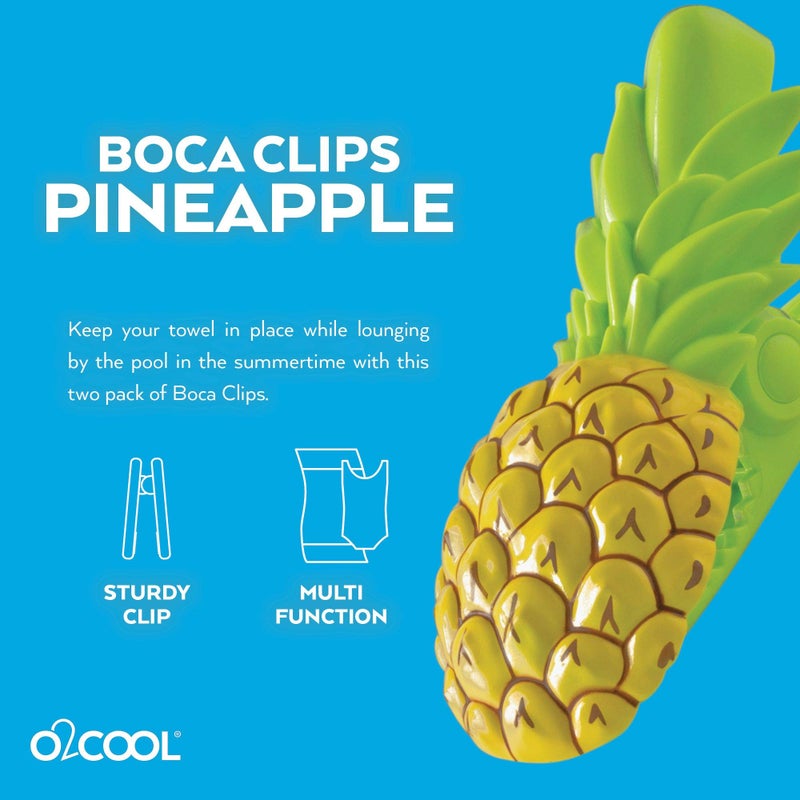 O2COOL Pineapple Boca Clip - Image 4