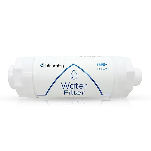 Blooming Bidet Filter for Bidet Toilet Seats, Premium Water Filtration System for Electronic Bidet Seats, Extend the Life of Electric Bidet Up to 6 Months, 1/2" Threads - Image 1