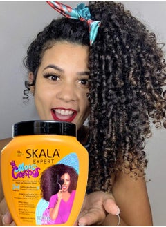 SKALA Skala Expert Mais Crespos Hair Treatment for Curly and Afro Hair Perfect and Defined Curls, Hydration, Softness and Detangling in a Single Product 1000g  - Image 4