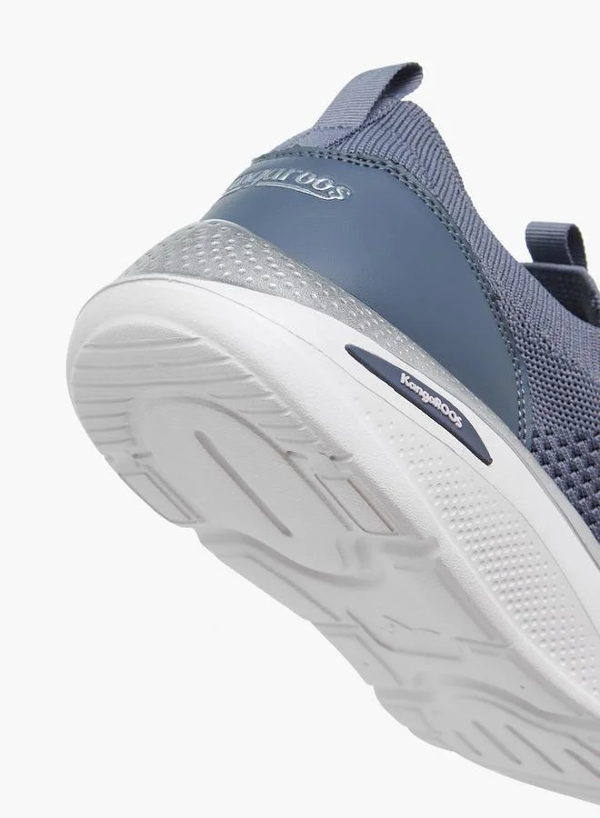 kangaROOS GREY Women'S Drawstring Slip-On Sports Shoes With Pull Tab for Women | Best Price UAE