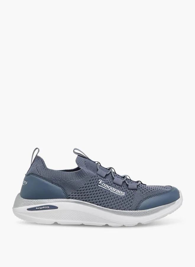 kangaROOS GREY Women'S Drawstring Slip-On Sports Shoes With Pull Tab for Women | Best Price UAE