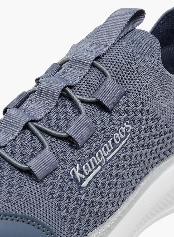 kangaROOS GREY Women'S Drawstring Slip-On Sports Shoes With Pull Tab for Women | Best Price UAE