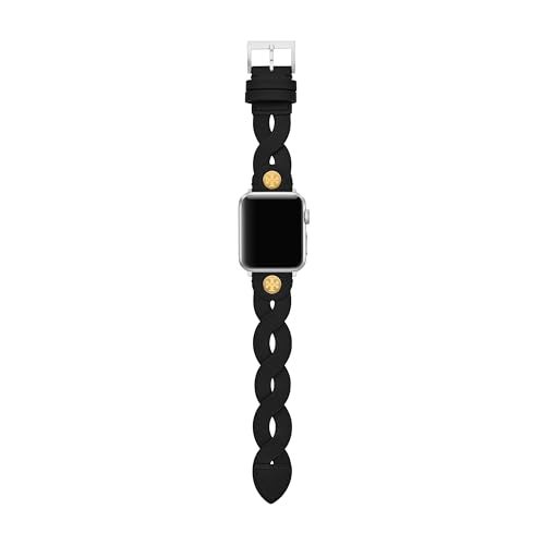 Tory Burch Women's Braided Band for Apple Watch®, Leather (Model: TBS0112E) - Image 4
